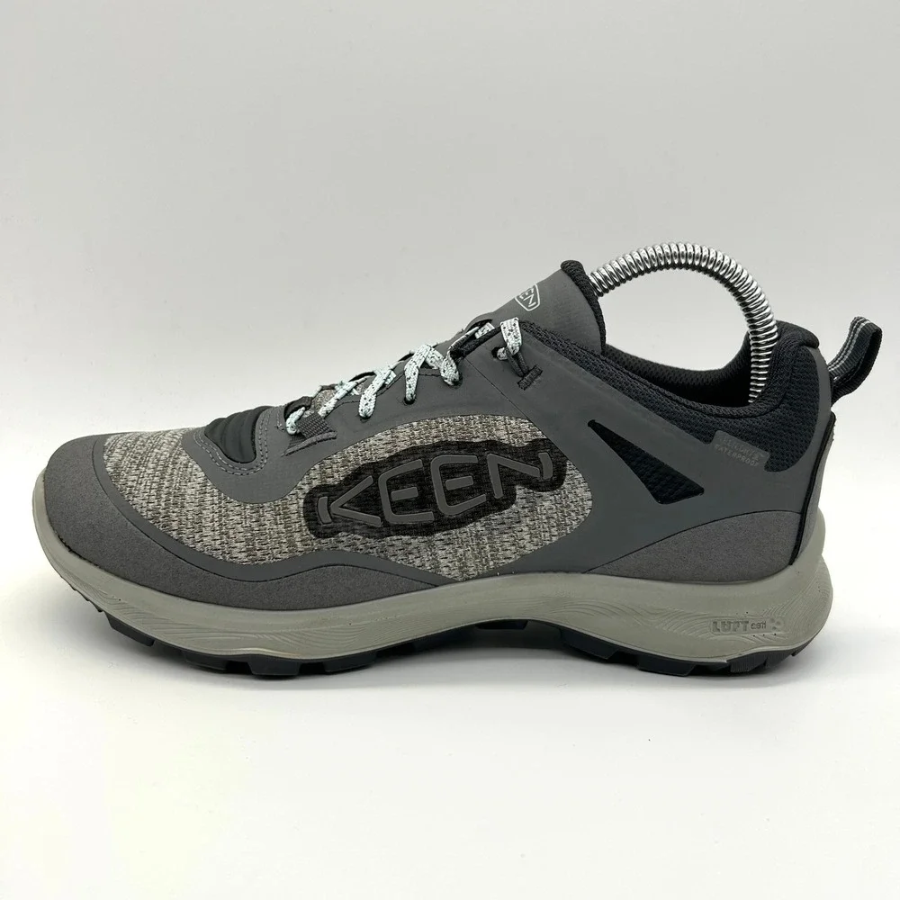 KEEN Terradora Flex Hiking Shoes Womens 8.5 Grey Waterproof Low Top Sneakers